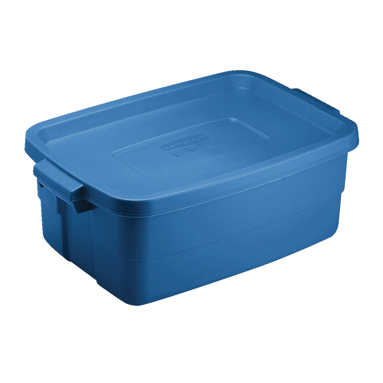 Bac de rangement bleu en plastique recyclé 30 litres pas cher