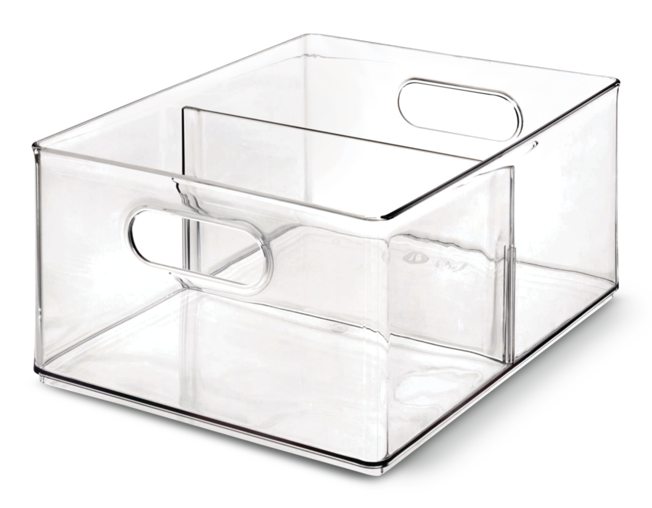 Boîtes de rangement en plastique boîte transparente avec couvercle bureau à  domicile cuisine empilable 32 litres
