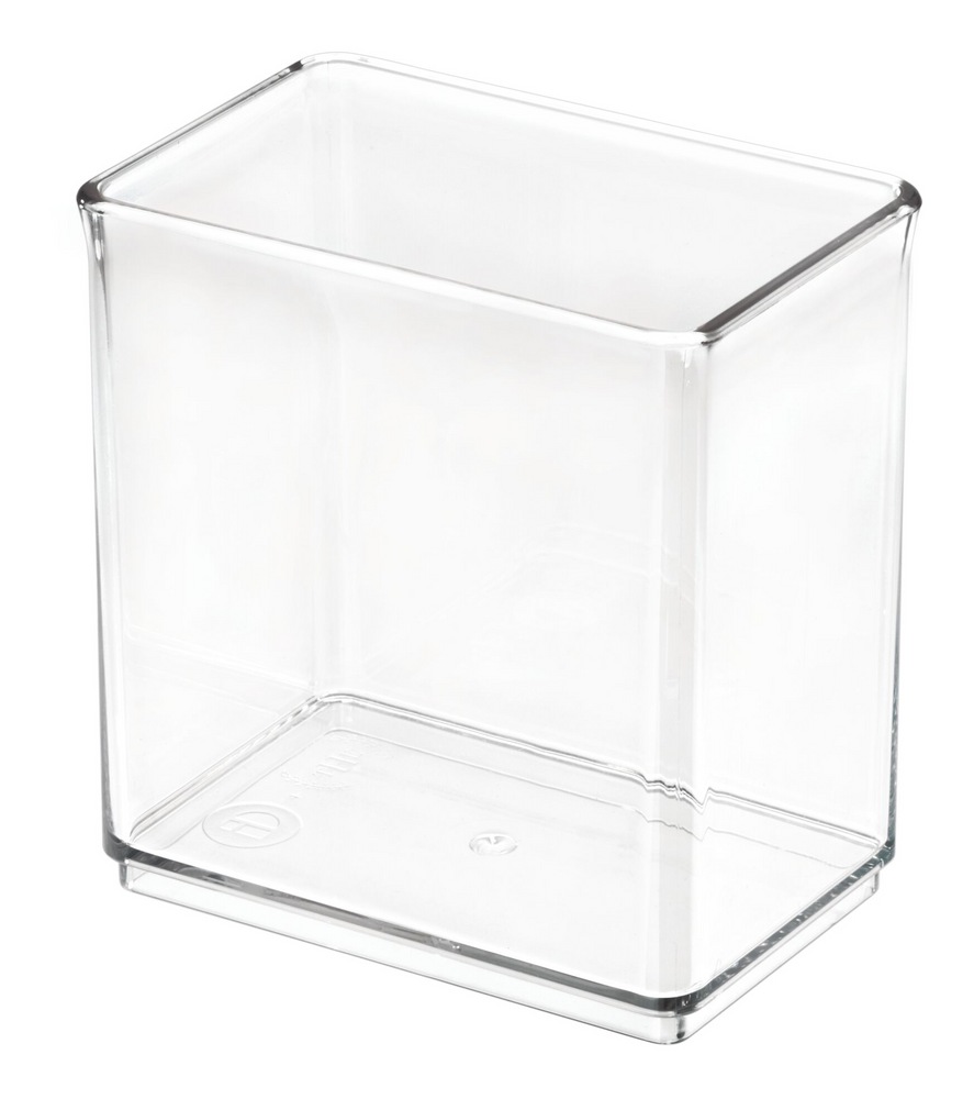 The Home Edit by iDESIGN Clear Stackable Deep Organizing Storage Bin, 1