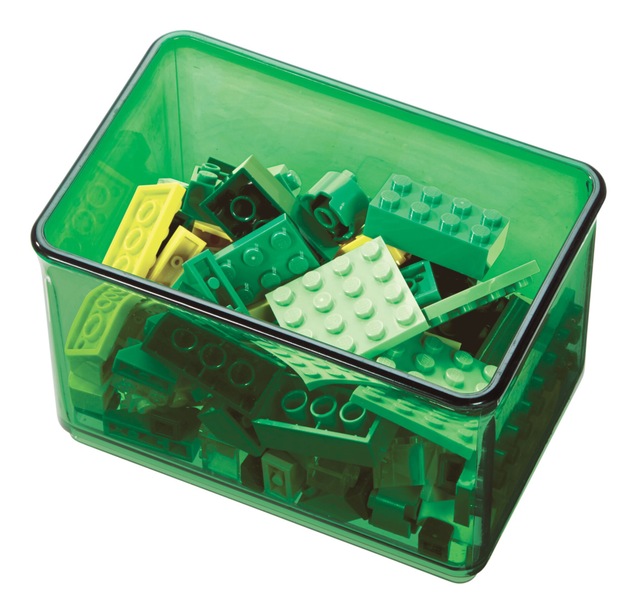 The Home Edit by iDESIGN Stackable Small Organizing Storage Bin, 0.45L