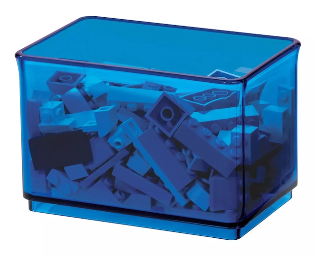 The Home Edit by iDESIGN Stackable Small Organizing Storage Bin, 0.45L