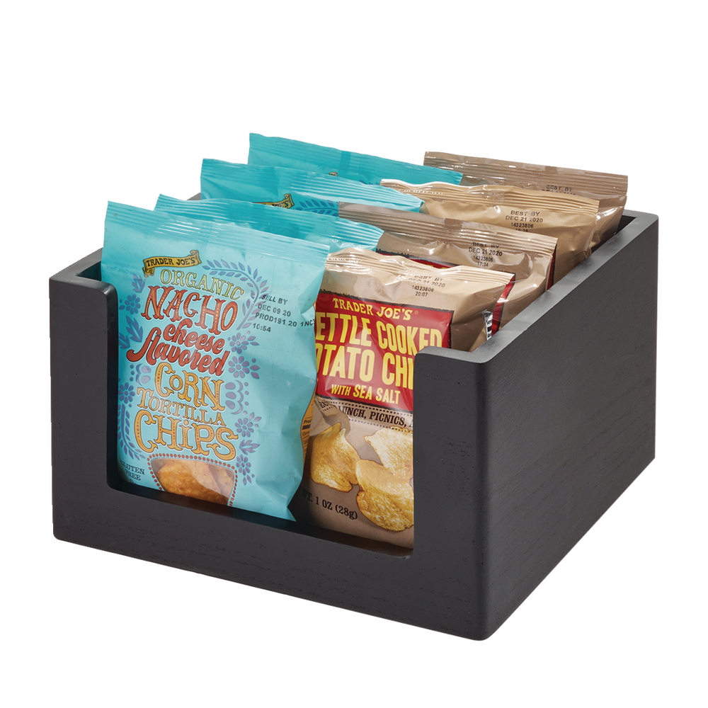 The Home Edit by iDESIGN Open Front Wood Organizing Storage Bin, 7.77L Canadian Tire