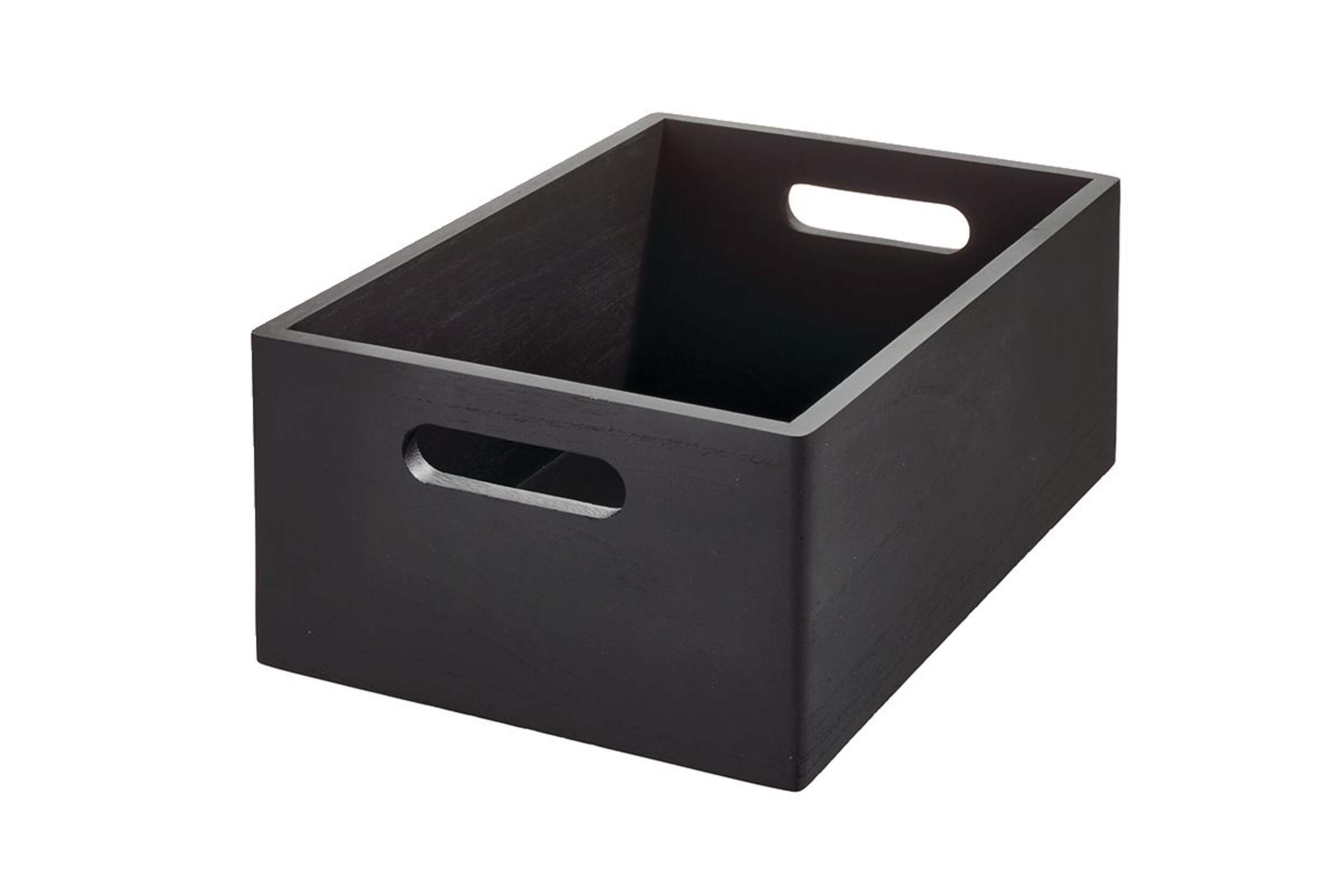 The Home Edit by iDESIGN Large Wood Organizing Storage Bin, 12L