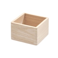 Boîte de rangement The Home Edit par iDESIGN, petit Front_Angled_Left