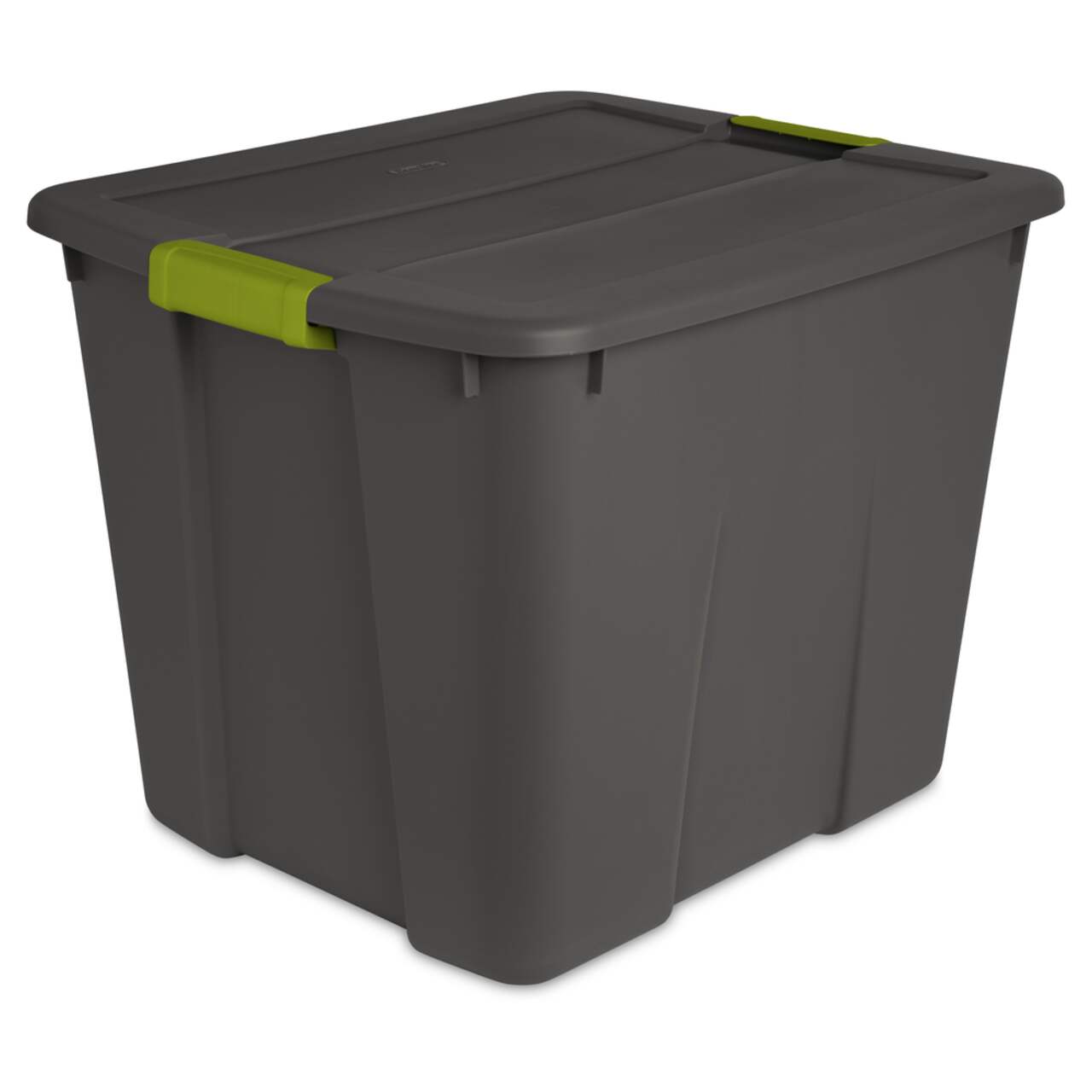 Canvas bin deals with lid
