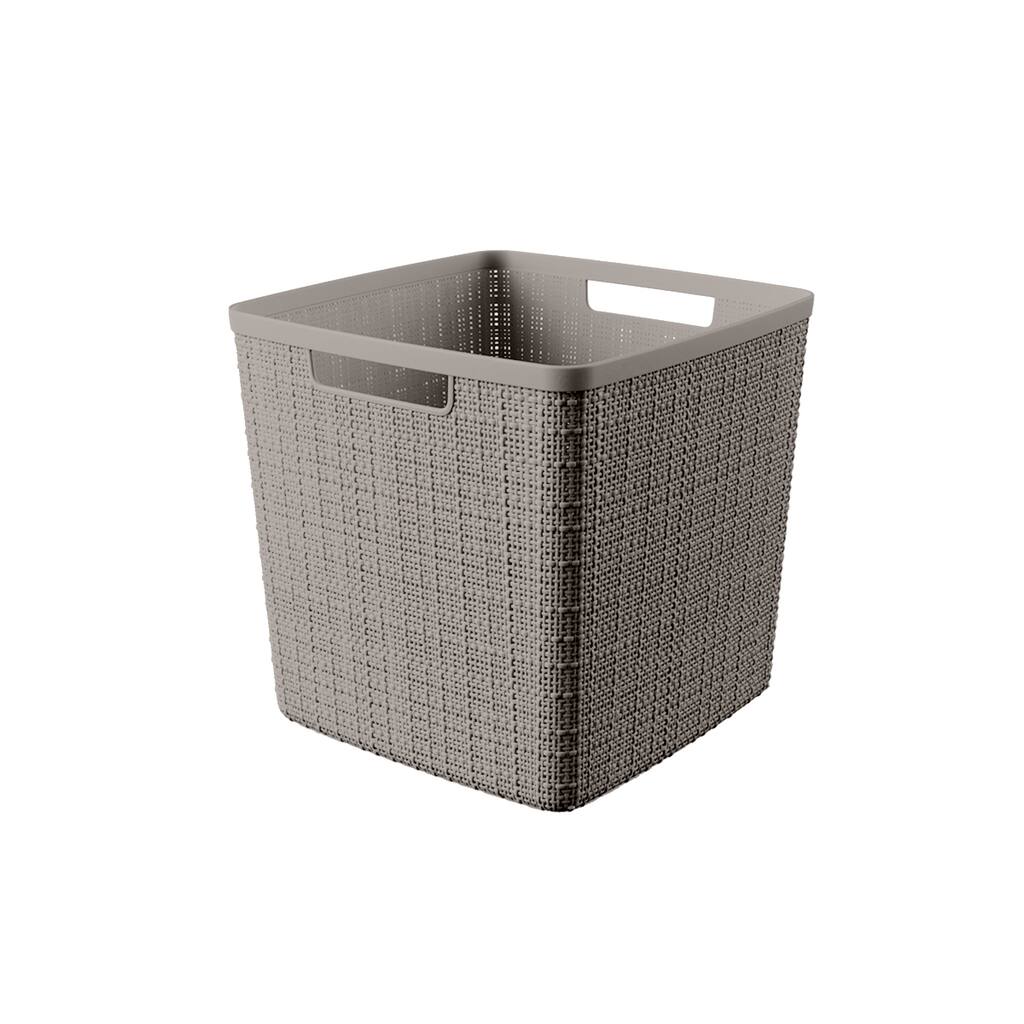 Keter Jute Large Storage Basket, Cobblestone | Canadian Tire