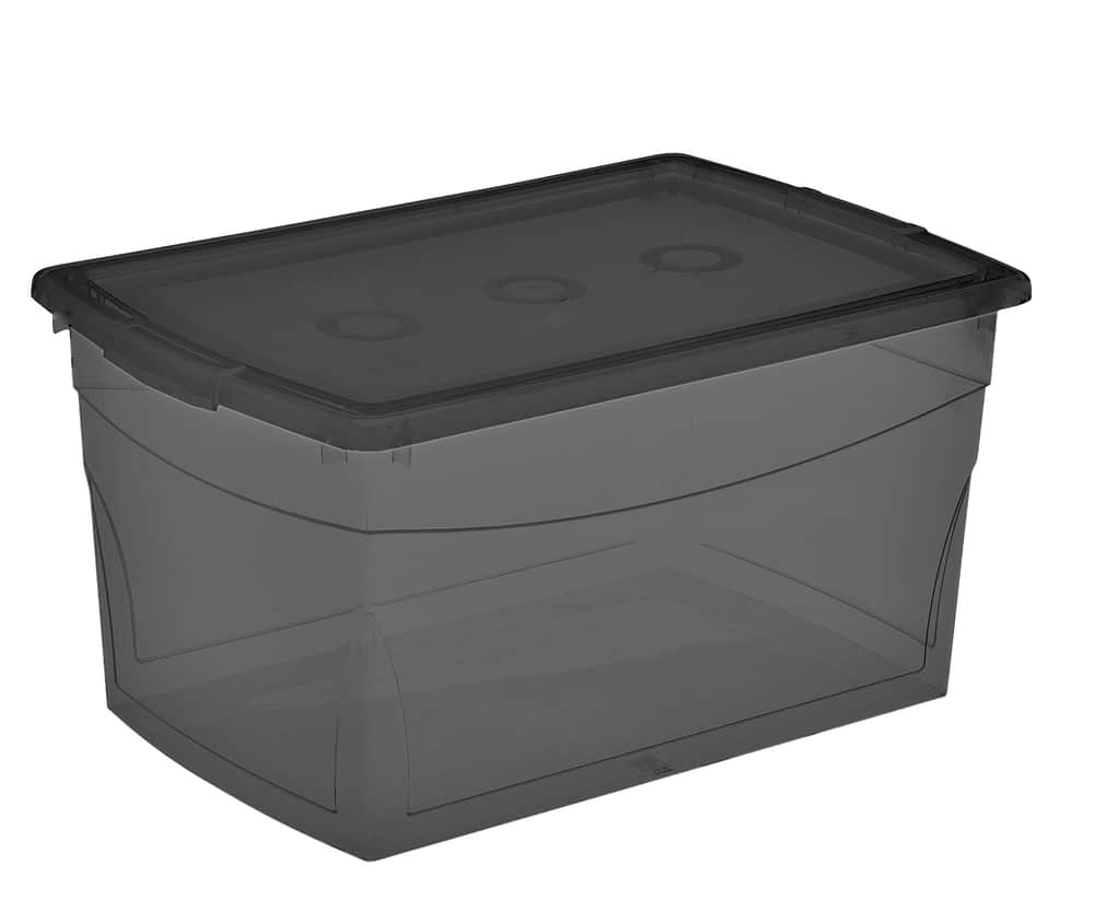 Sterilite ClearView Storage Box with Latched Lid, 14-L