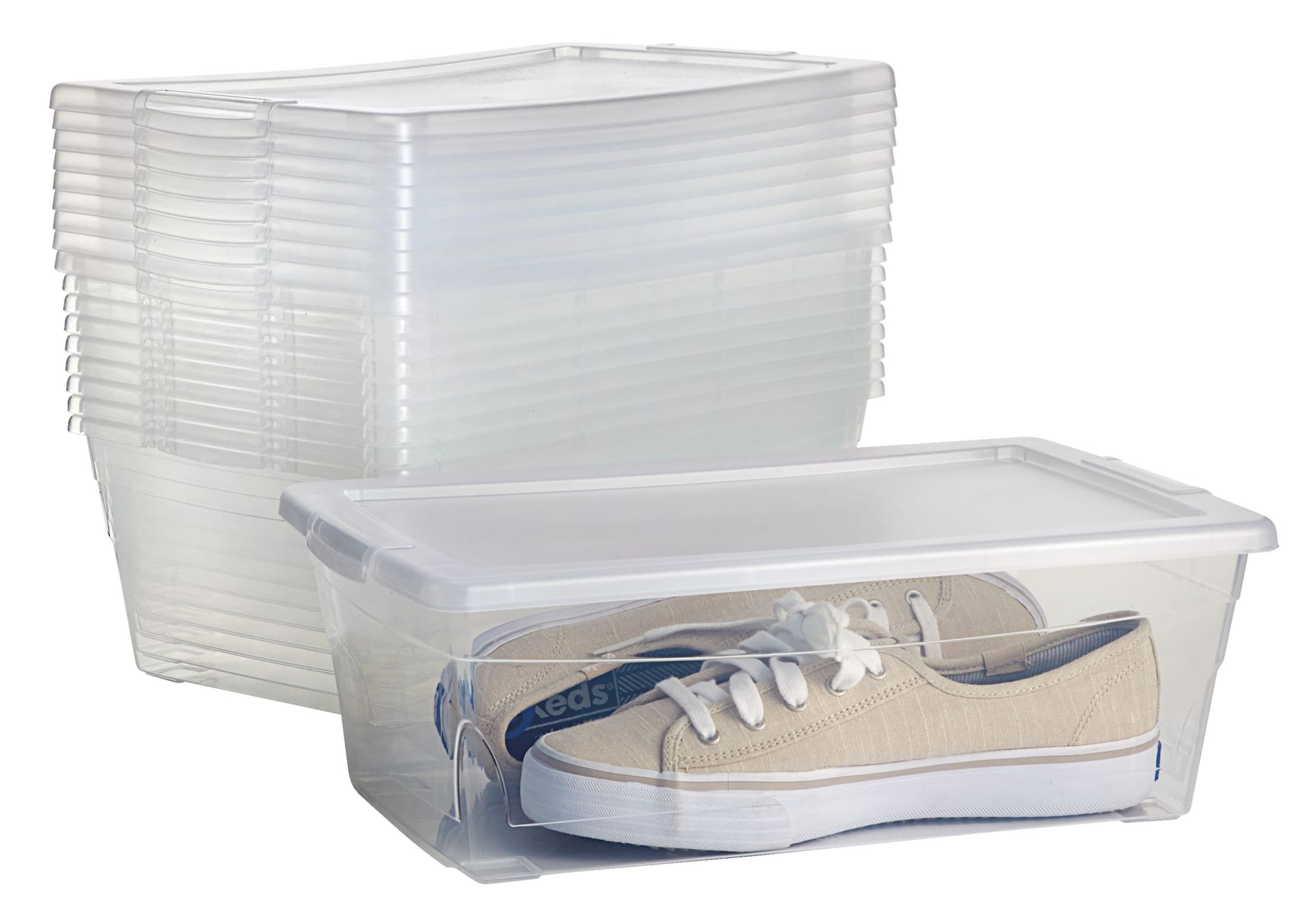 Canadian tire plastic shoe clearance boxes