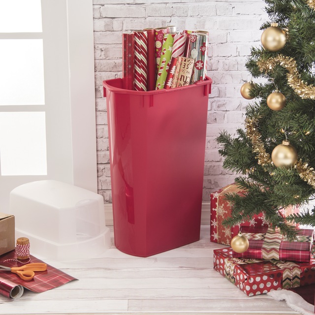 Wrapping Paper Storage Box with Lid, 60L Canadian Tire