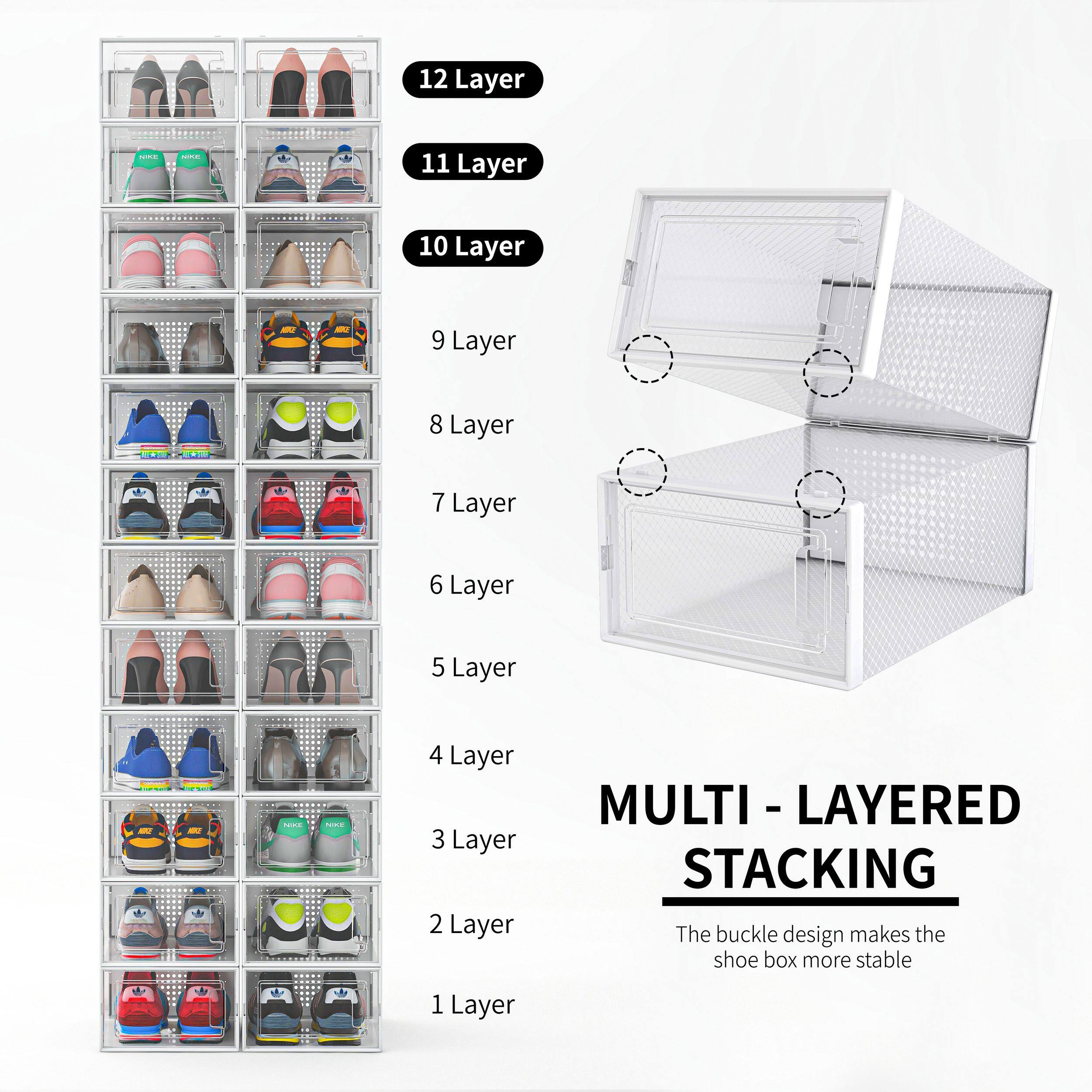 type A Clear Shoe Box Canadian Tire