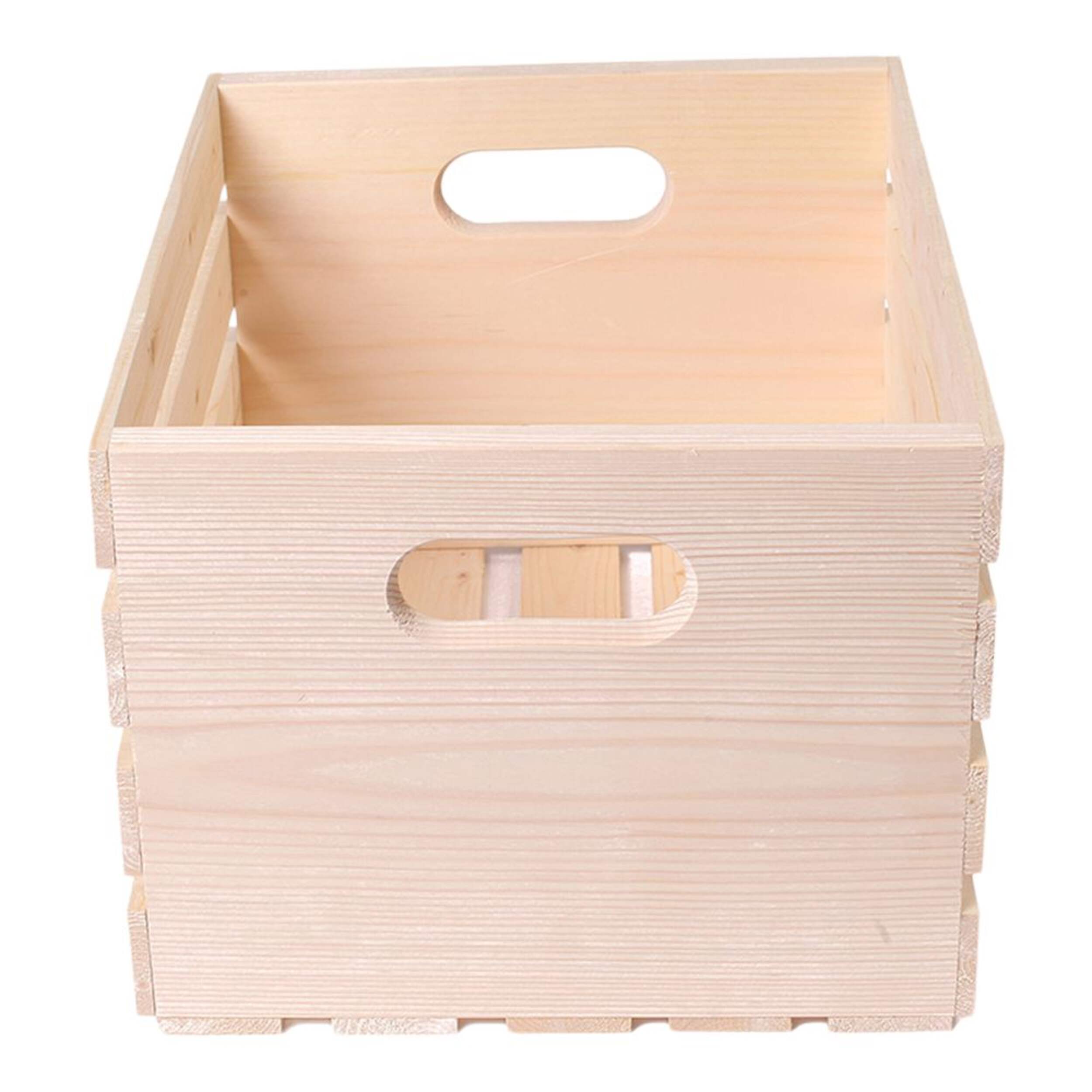 Wood Storage Crate, 20.4L Canadian Tire