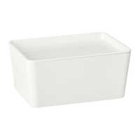 type A Storage Bin with Lid, 1.5-L Front_Three_Fourths_Angled_Right