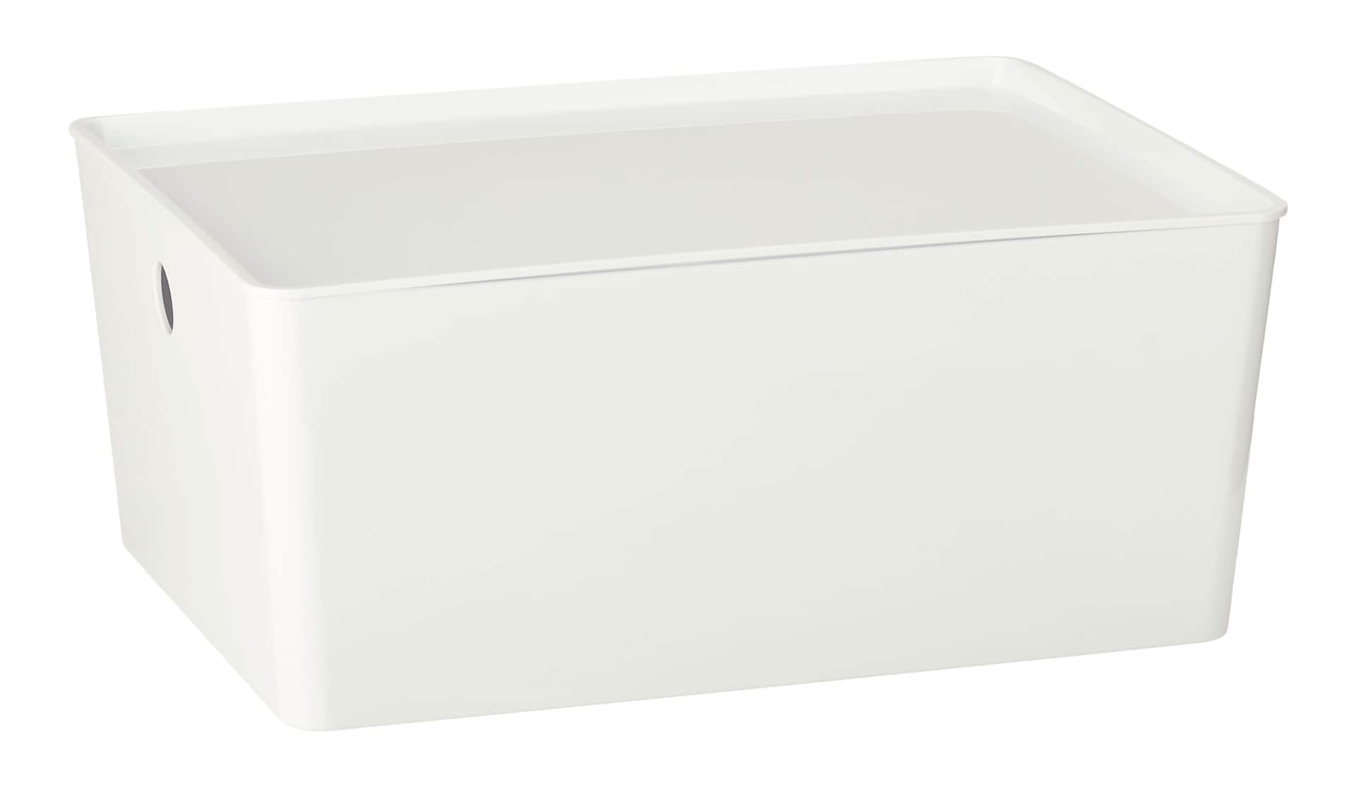 type A Storage Bin with Lid, 12-L