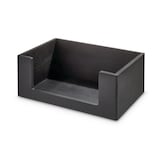 The Home Edit by iDESIGN Large Open Front Wood Organizing Storage Bin, 12-L Front_Three_Fourths_Angled_Left