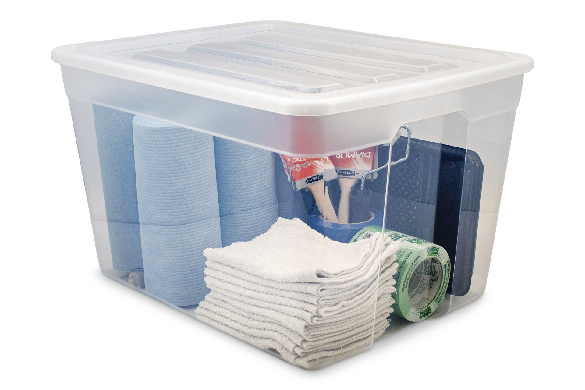 eb’s CONTAINER WHEEL & TOTE BAG Extra Large Tote with Lid and 4