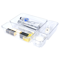 Maison Kleen Clear Organization Bin Set, 25-pc Front_Three_Fourths_Angled_Left
