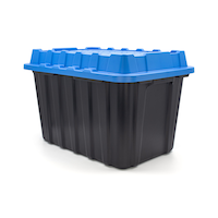 Bac à couvercle en dôme Mastercraft très robuste, 120 L Front_Three_Fourths_Angled_Left