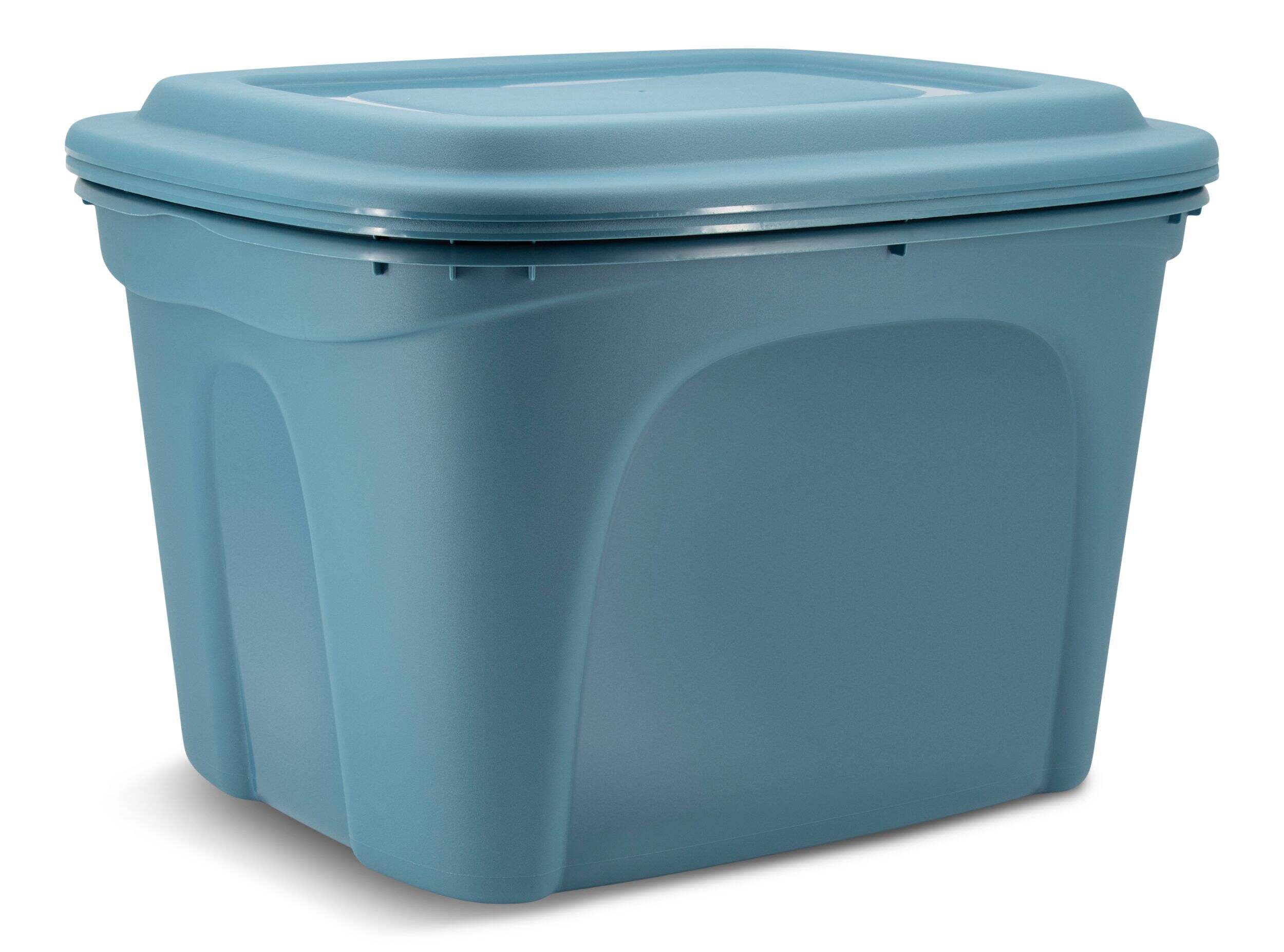 type A Nest Tote, Modular & Stackable, 72-L, 2-pk Front_Three_Fourths_Angled_Right