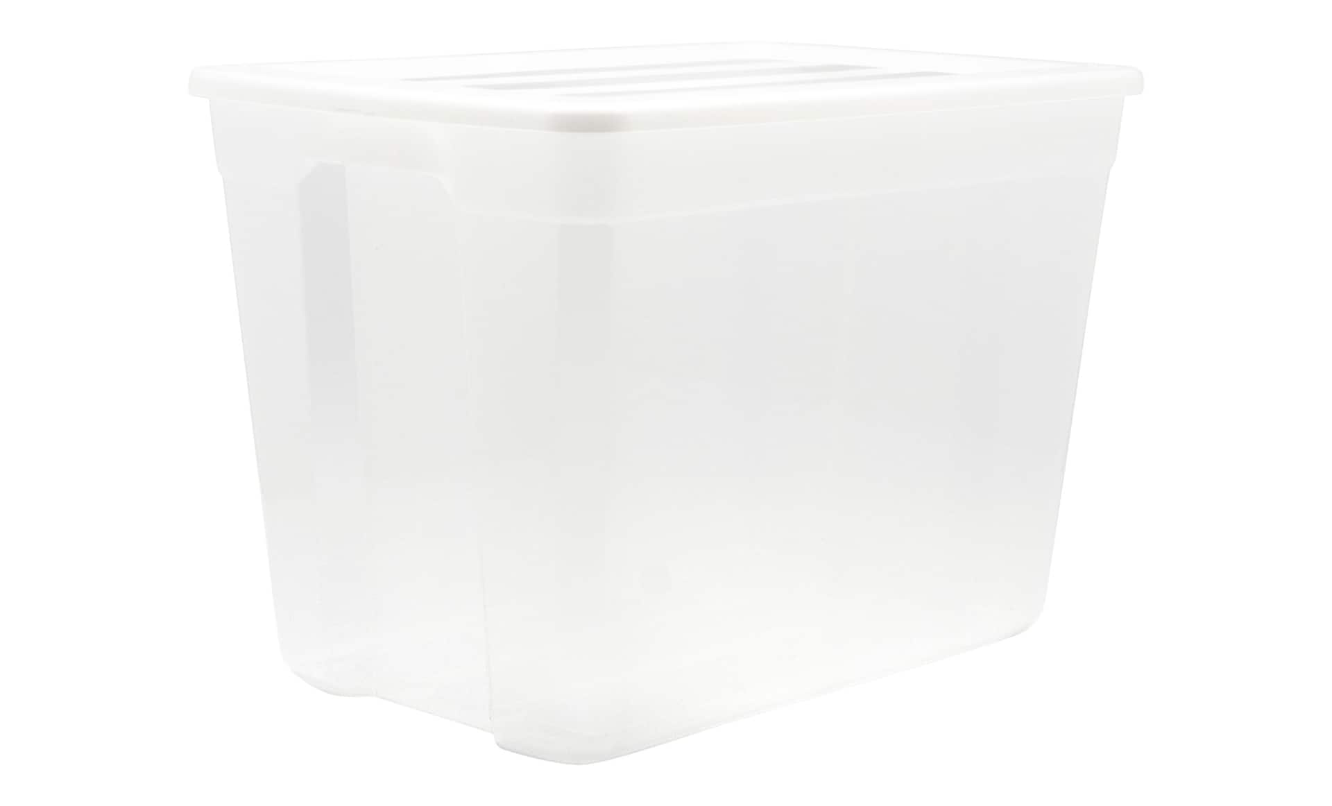 Type A Clear Tote, 72-L, 2-pk