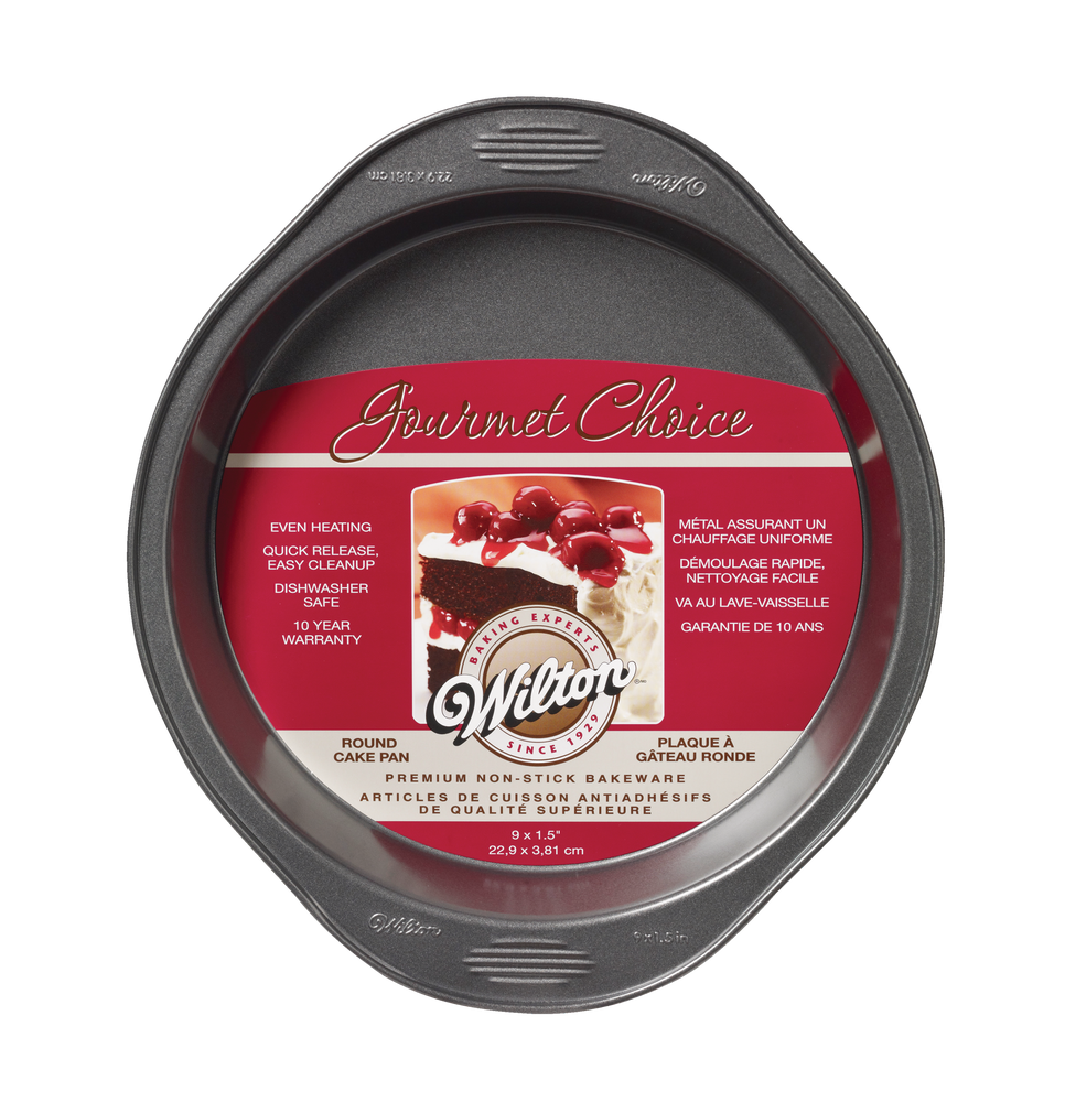 Wilton Gourmet Choice NonStick Round Cake Pan, 9 x 1.5in Canadian Tire