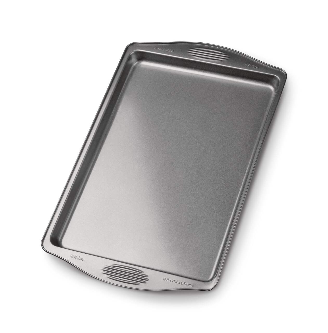 Wilton Advance Select Premium Non-Stick Large Baking Sheet, 17.25 x  11.5-Inch, Steel, Silver