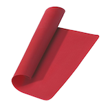 MASTER Chef Silicone Non-Stick Baking Sheet, Red, 15 x 11-in Overhead_Plunge