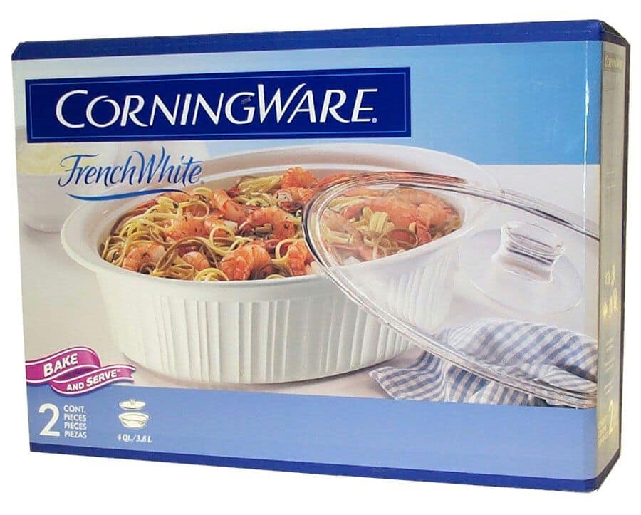 Corning french clearance white