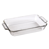 Plat tout-usage en verre Anchor Hocking Oven Originals, rectangulaire, 2 L Front_Angled_Right