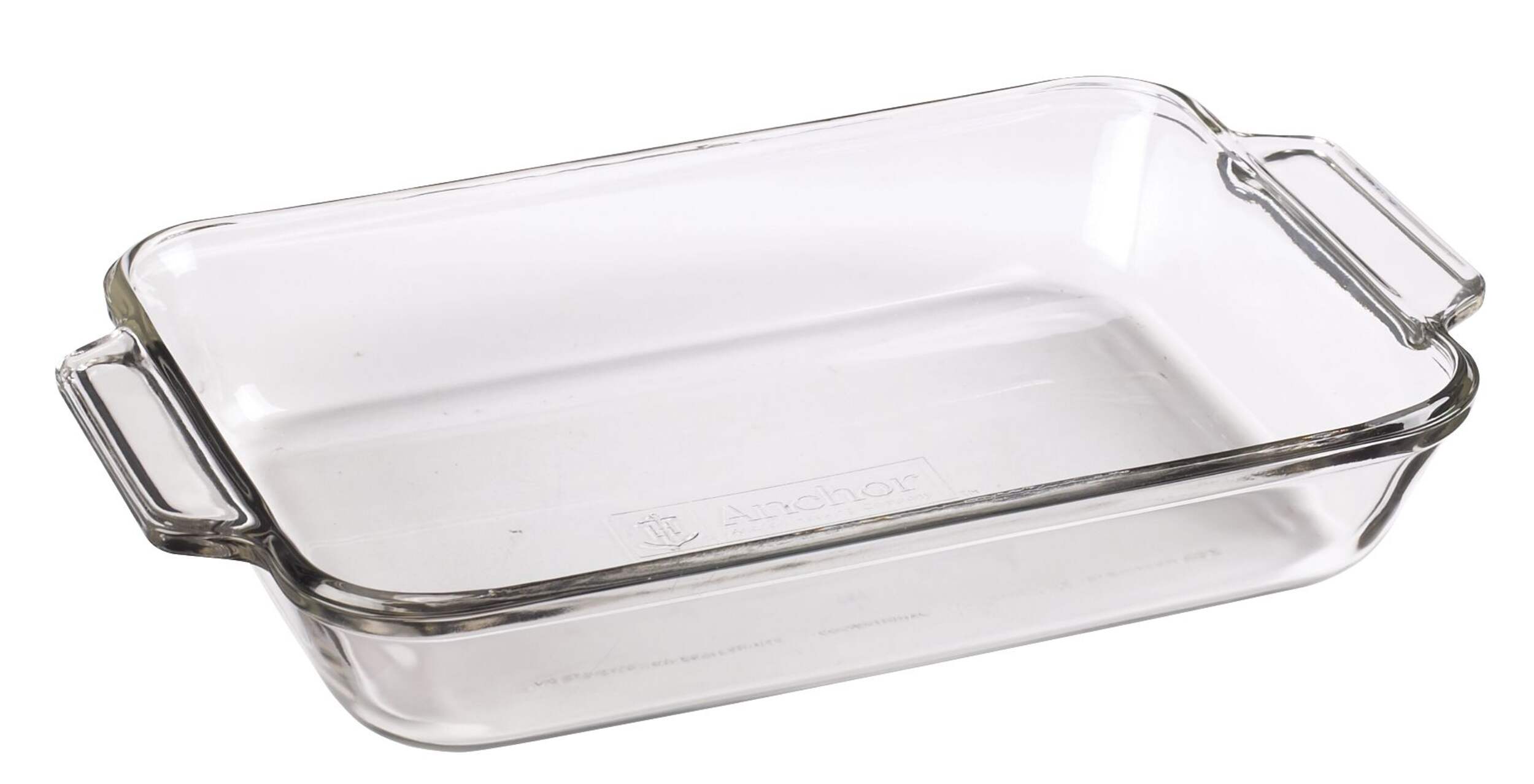 Plat tout-usage en verre Anchor Hocking Oven Originals, rectangulaire, 2 L Front_Angled_Right