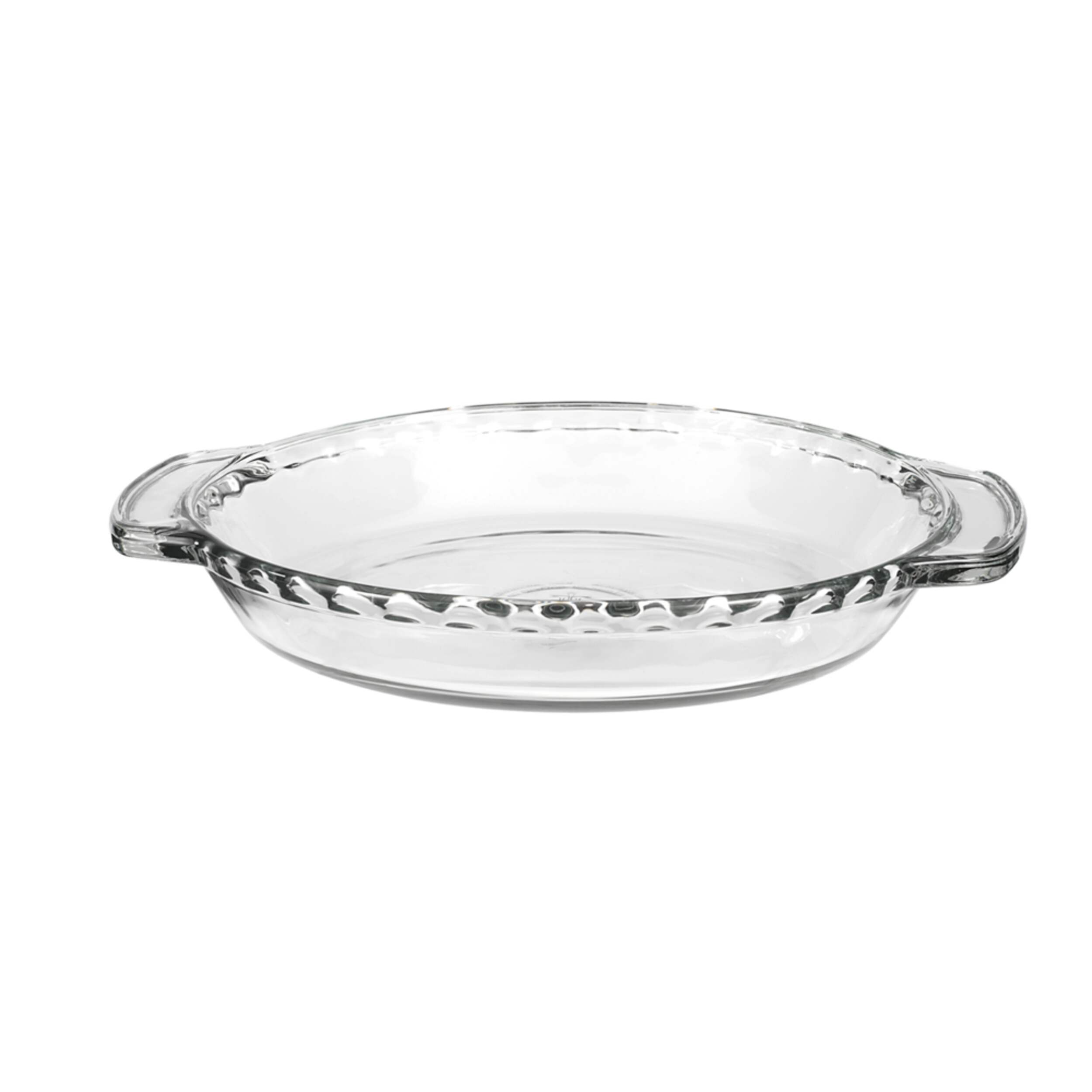 Anchor Hocking Glass Pie Plate, 9-in Front_Elevated