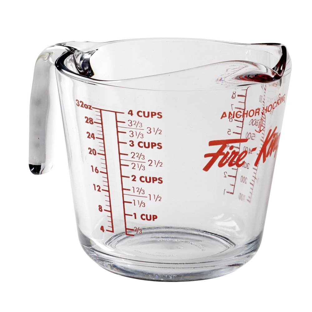 Anchor Hocking Measuring Cup Set, 3pc Canadian Tire