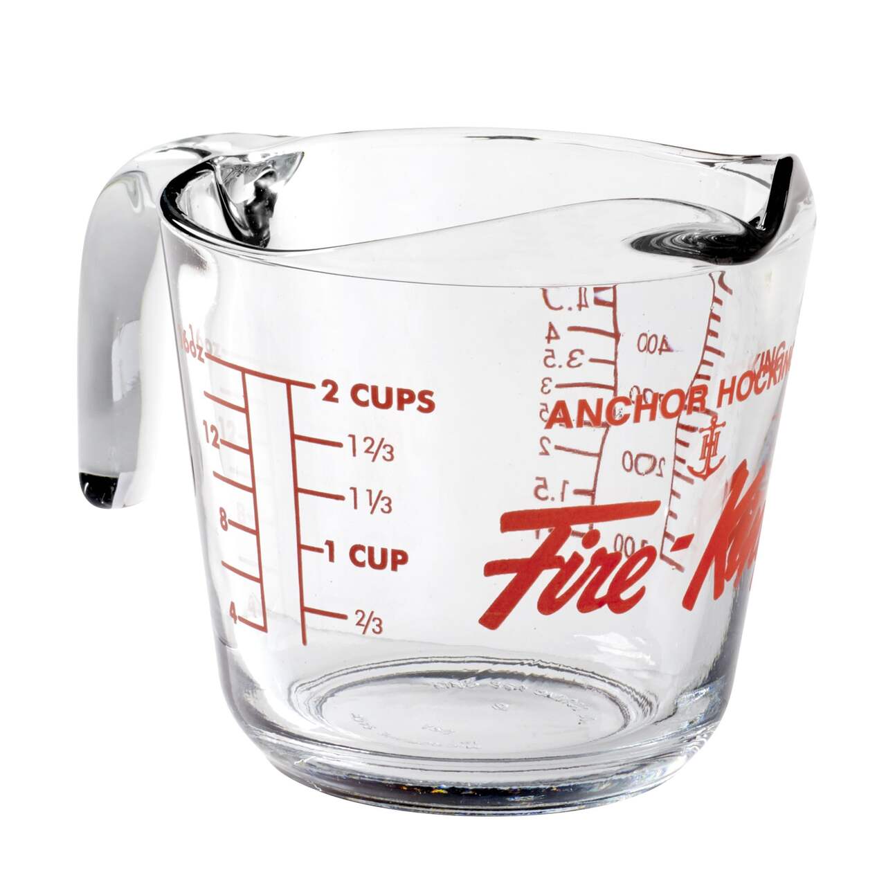 Anchor Hocking Glass Measuring Cup, 32 Oz, Clear : Everything  Else