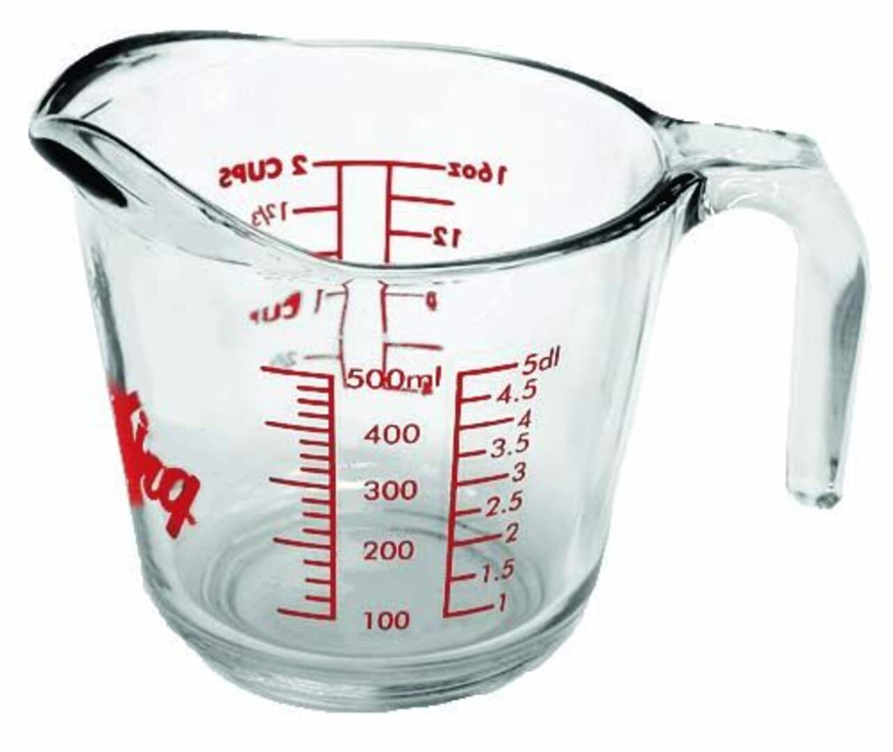 Measuring cup 500ml, both left and right-handed