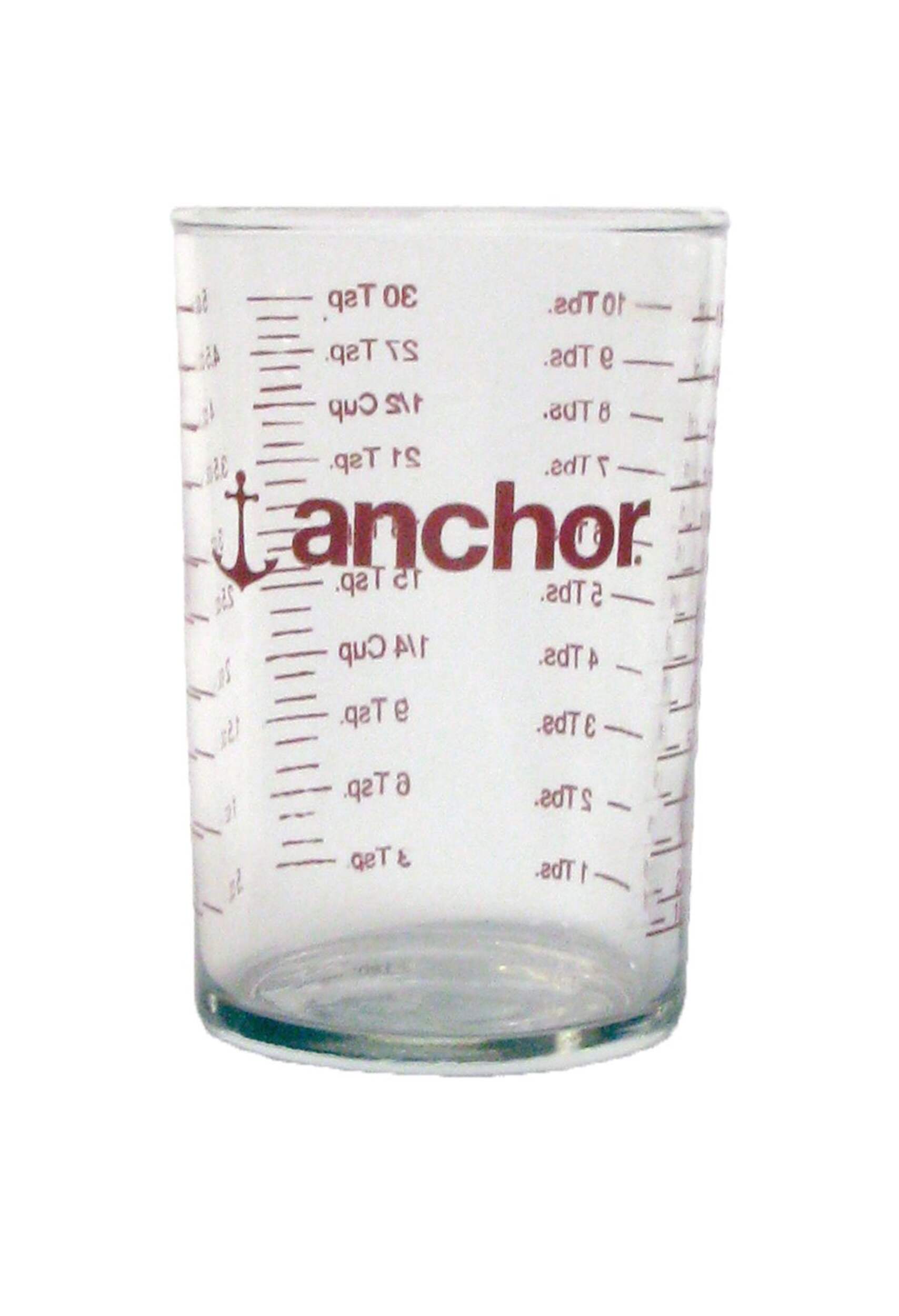 Anchor Hocking Glass Measuring Cup, 5-oz Front_Flat