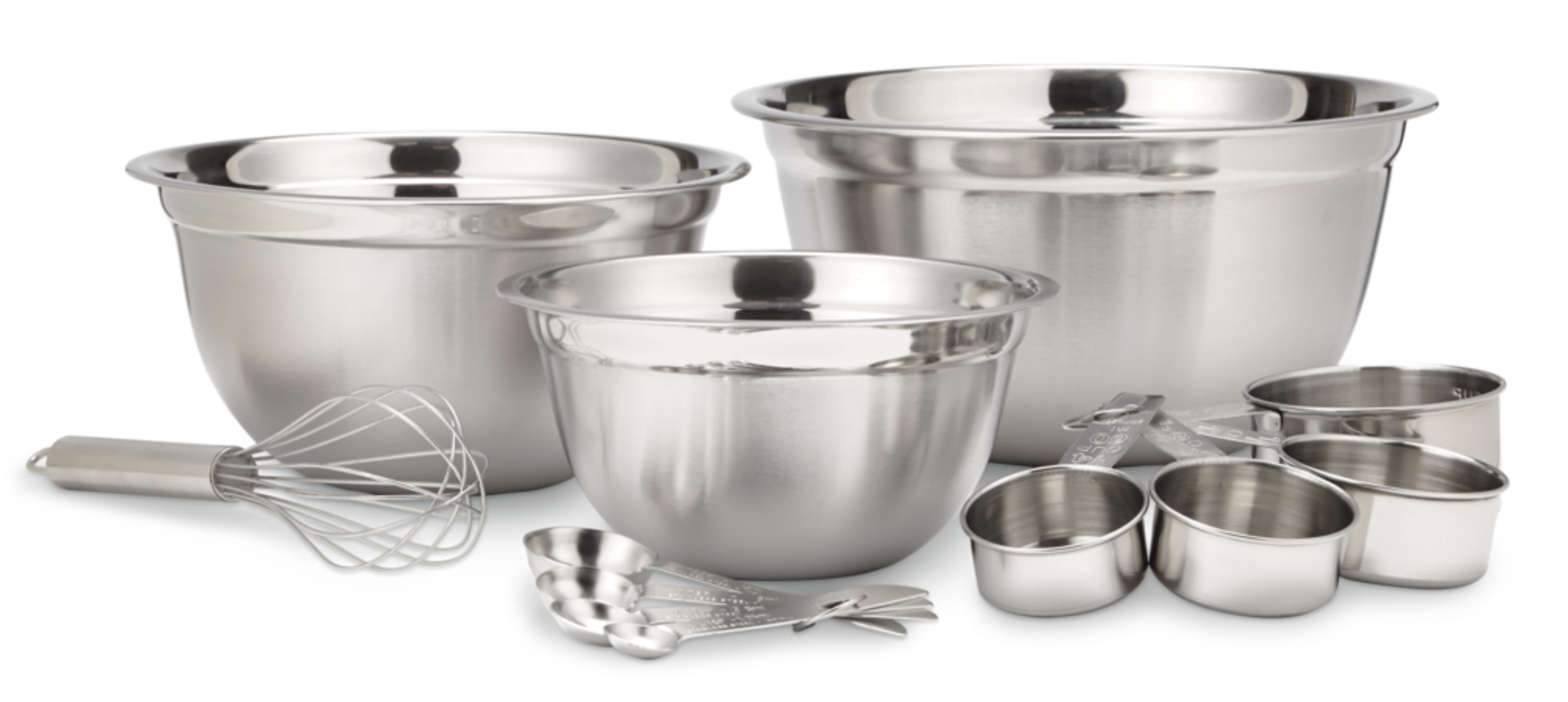 MASTER Chef Stainless Steel Bake Prep Set, 12-pc Composite_or_Mixed