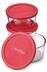 Anchor Hocking Glass Round Storage Container Set with Lids, 3 Count Composite_or_Mixed