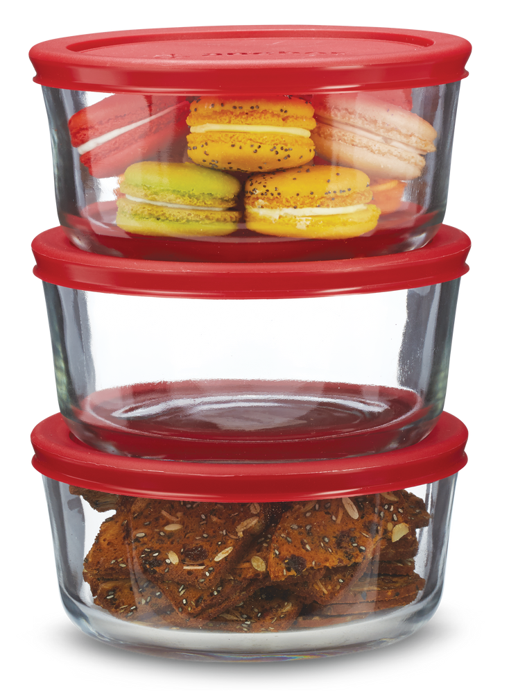 Anchor Hocking 4 Cup Glass Storage Container Set 6 Pc Canadian Tire Anchor Hocking 4 Cup Glass Storage, Rubbermaid Storage Bins Canadian Tire