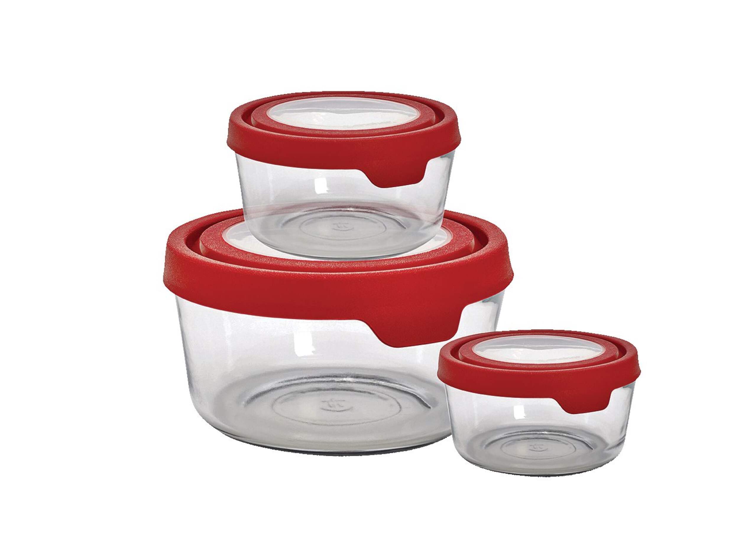 Anchor Hocking True Seal Glass Container Set with Lids, 3 Count Composite_or_Mixed