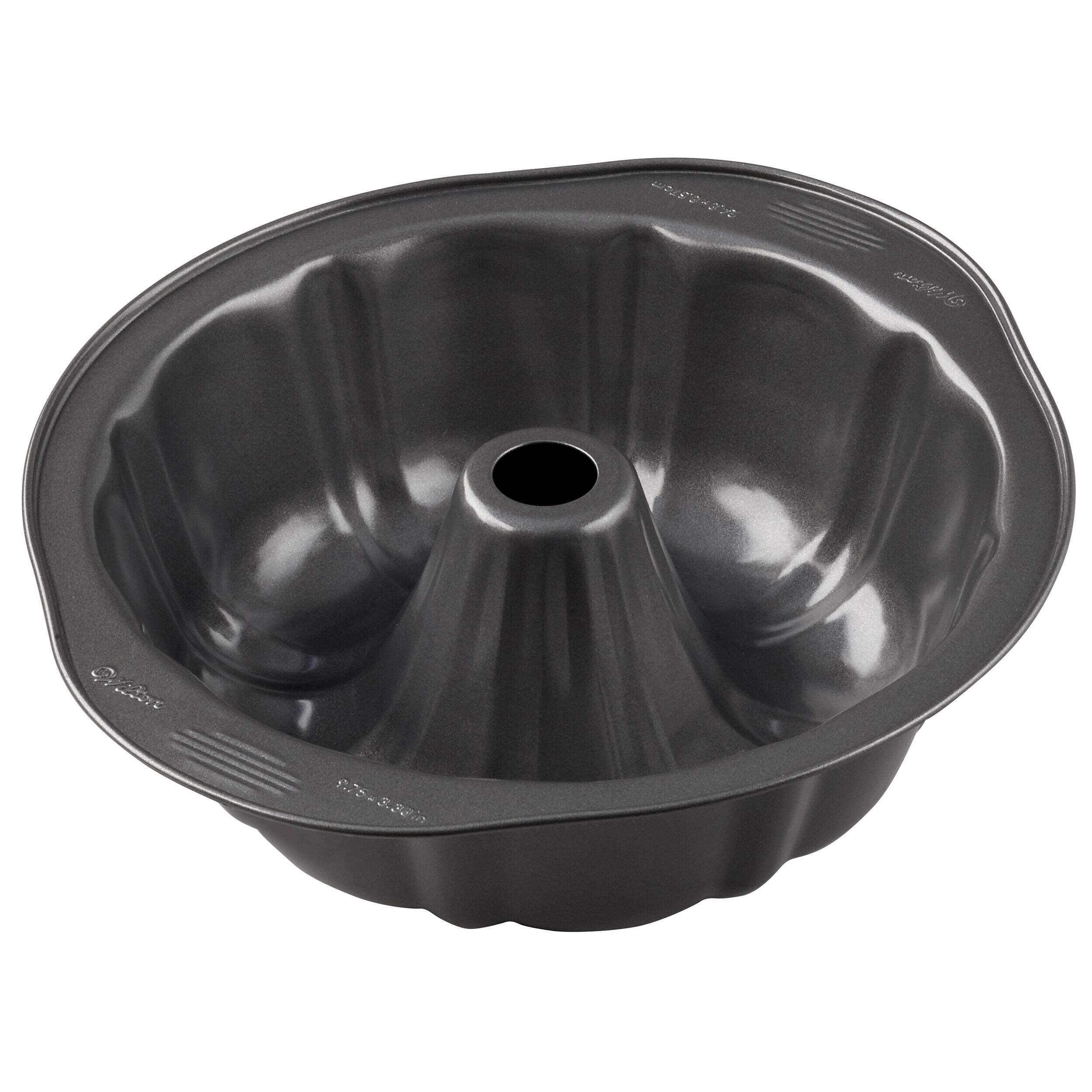 Wilton Gourmet Choice Non-Stick Angel Food Cake Pan, 9.375 x 4-in Front_Three_Fourths_Angled_Right