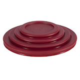 Anchor Hocking Plastic Lid Set, Red, Assorted Sizes, 4-pc Front_Elevated