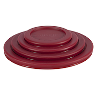Anchor Hocking Plastic Lid Set, Red, Assorted Sizes, 4-pc Front_Elevated