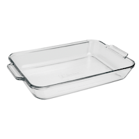 Plat à rôtir tout usage de base pour four Anchor Hocking, 5 pintes Front_Angled_Right