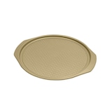 Lagostina Diamond Non-Stick Round Pizza Pan, 14.8-in Overhead_Plunge