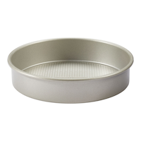 PADERNO Professional Non-Stick Round Cake Pan, 9-in Front_Elevated