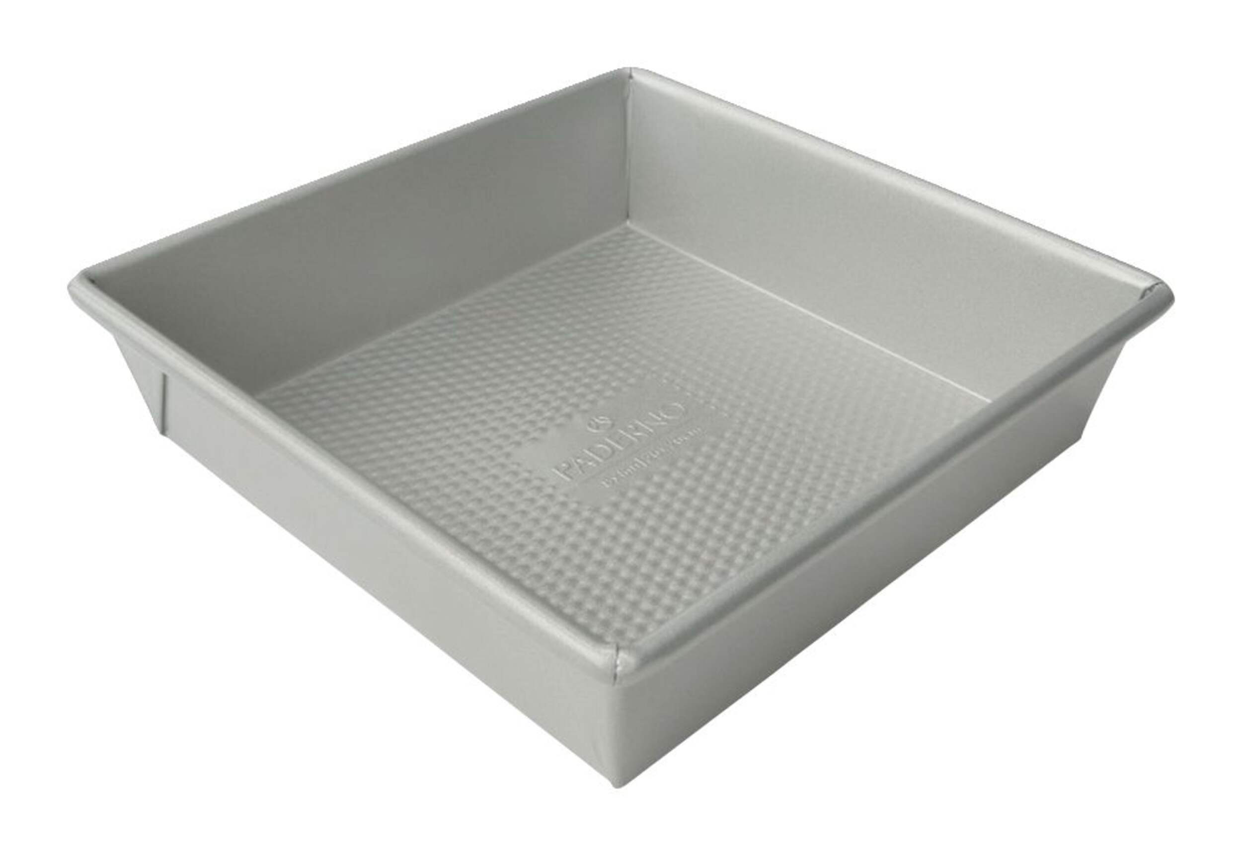 PADERNO Professional Non-Stick Square Cake Pan, 8 x 8-in Front_Angled_Right