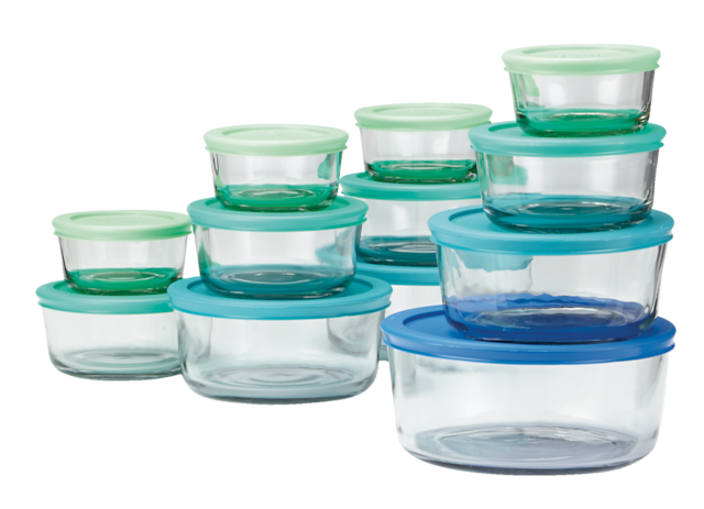 Anchor Hocking Glass Food Storage Set, Assorted Sizes, 24-pc | Canadian ...