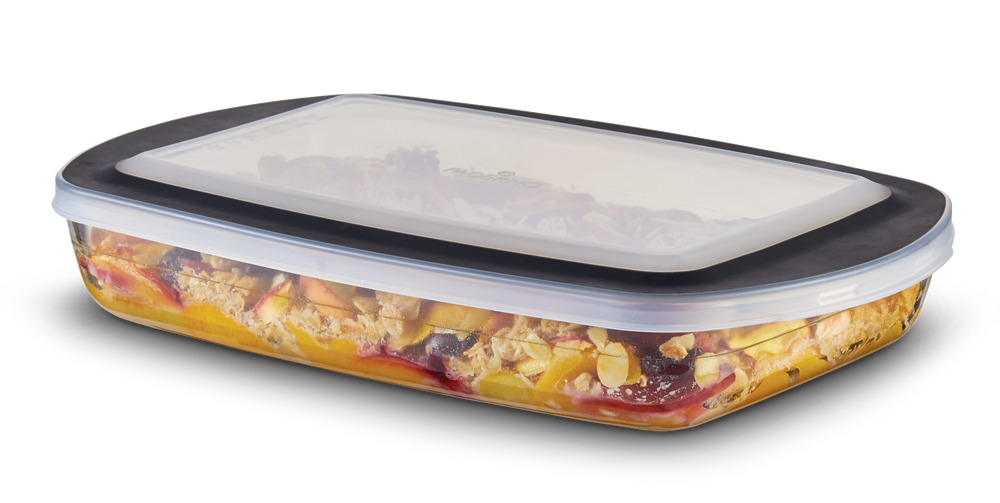 PADERNO Glass Rectangular Baking Dish with Lid, 2.8qt Canadian Tire