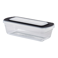 PADERNO Glass Loaf Pan with Lid, 1.5L Front_Three_Fourths_Angled_Right