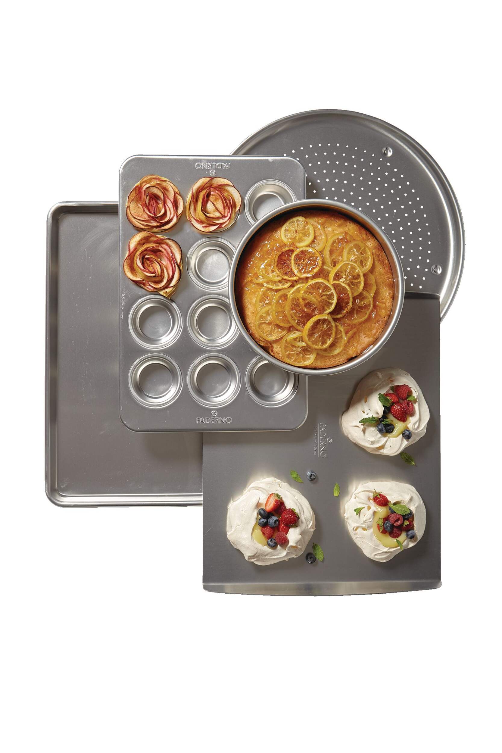 PADERNO Professional Uncoated Aluminum Half Baking Sheet, 18 x 13in