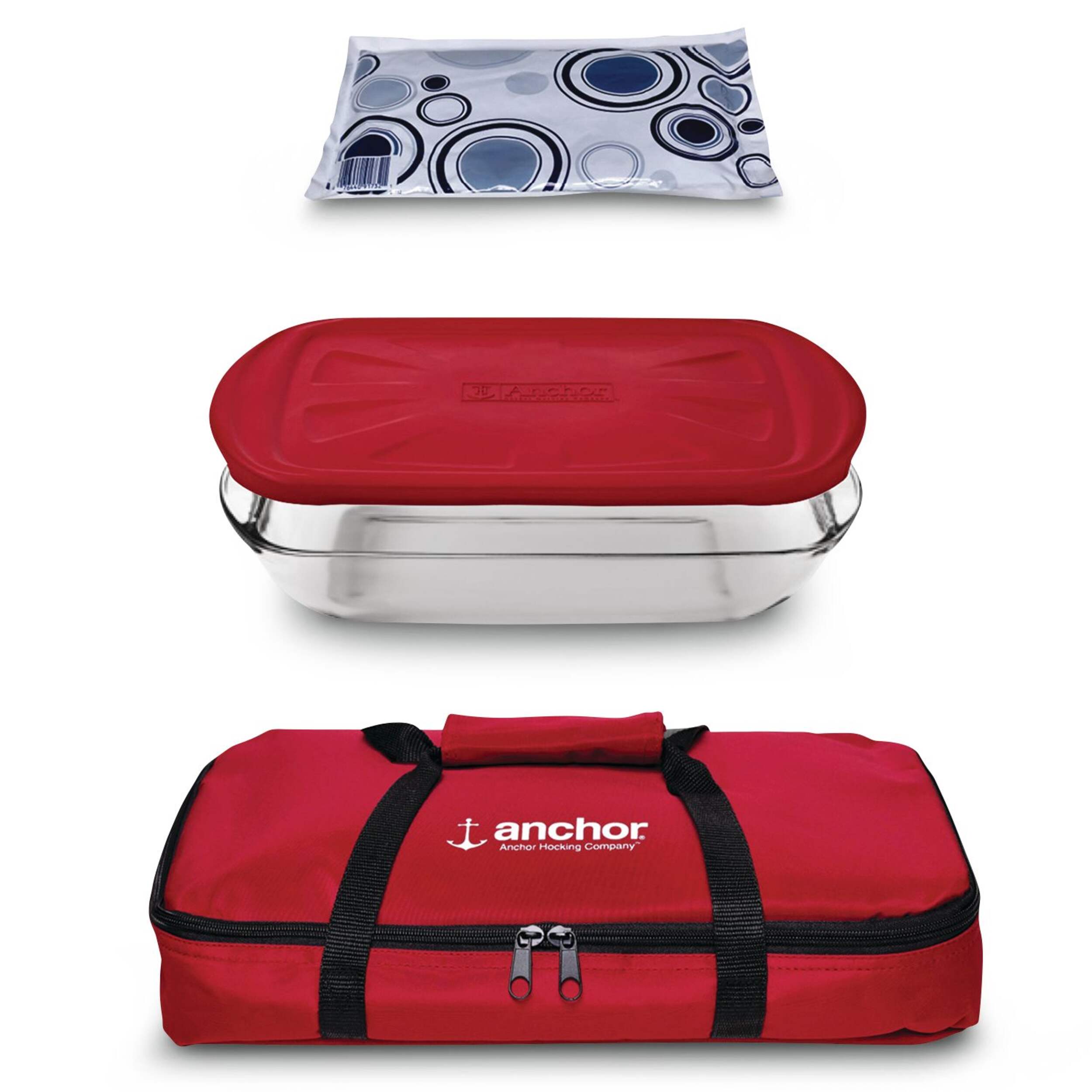 Anchor Hocking Glass Bakeware Pack, 4-pc Front_Flat